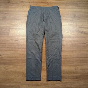 J.Crew Ludlow Dress Pants Men 30x30(29) Gray Vitale Barberis Canonico Wool